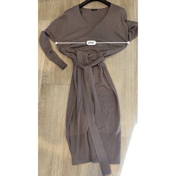 NEW Rails Margot Long Sleeve CASHMERE Sweater Dress Size L - Picture 9 of 10